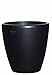 Produktbild Hentschke Keramik Pflanztopf/Pflanzkübel frostsicher Ø 25 x 25 cm, Anthrazit, 029.025.70 Blumenkübel für Draußen + Innen - Made in Germany