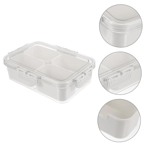 Boîte de rangement épices compartimentée plateau snack légumes fruits - 7