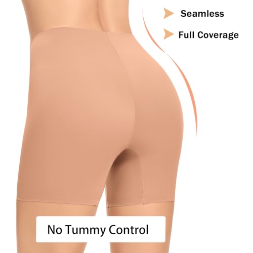 Image of Womens Seamless Shaping Boyshorts Panties Tummy Control Underwear Slimming Shapewear Slip Shorts