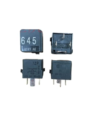 Relé 645 automotriz 4H0951253A de 12V y 4 pines para sistema eléctrico de coche