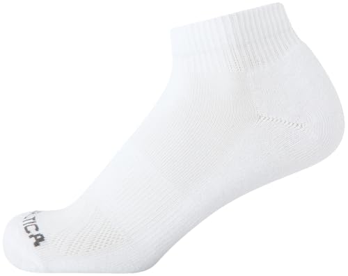 Image of Nautica Women's Quarter Cut Moisture Control Athletic Socks with Cushioned Comfort (12 Pack)