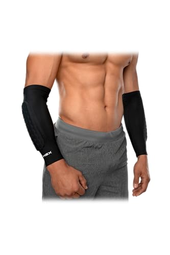 McDavid 651 Unterarmschutz mit HEX-Polsterung für Damen und Herren - Perfekt für Rugby oder andere Kontaktsportarten