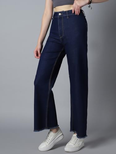 Image of HIGH Star Women's Straight Fit Mid Rise Jeans