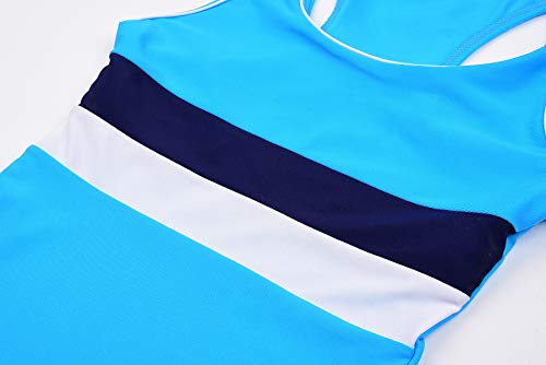 Image of Uhnice Girls Swimsuit Two Piece Tankini Swimwear with Boyshort