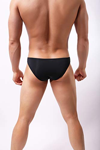 Men's Sexy Open Front Underwear Soft Comfortable Briefs2