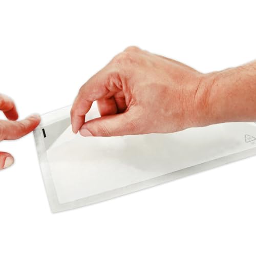 Pochettes pour tickets de livraison versando transparentes DIN long de préparation de colis - 3