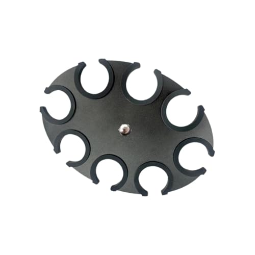 Soporte de micrófono dwxnauixl para 8 micros y organizador compacto de mesa