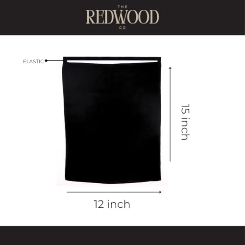 Half Elastic Niqab | 12 x 15 inches | Chiffon | Breathable & Lightweight | Full Face Cover | Modest Wear3