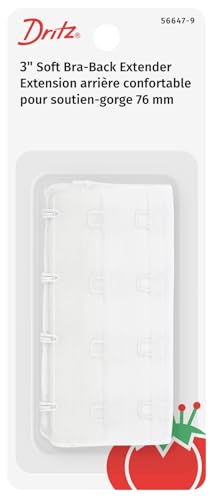 Dritz womens 1-pack Bra Extender, White, 3-Inch US