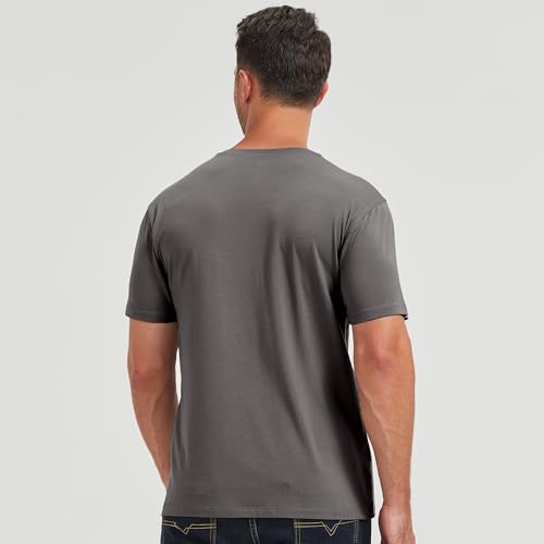 Image of netdraw Men's Ultra Soft Bamboo Viscose Cotton T-Shirt S-3XL | Moisture Wicking, Lightweight, Cool-Touch, Everyday Casual, Lounge, Sleep & Undershirt