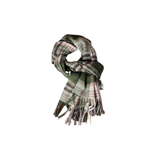 Wool Winter scarf Plaid scarf Soft Warm Tartan checkered Striped Fashion Scarf Classic for Women Men Scarves