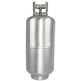 Flame King 40LB Aluminum Propane Tank with Premium OPD Valve, Corrosion-Resistant and Rust-Free, Lightweight, Great for Marine Applications, Grills and BBQs, Camping, Fishing, & Outdoor Activities