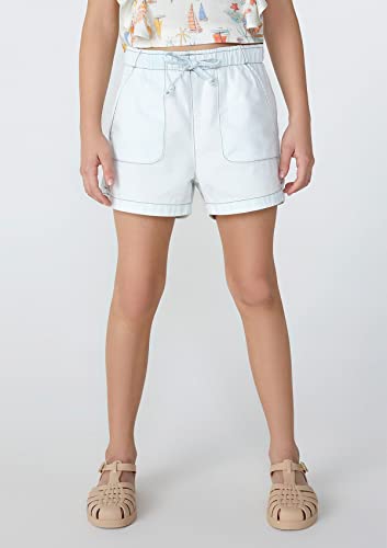 Shorts Jeans Infantil Menina Com Bolsos Hering Kids