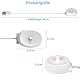 Powice Ladegerät für Oral B Elektrische Zahnbürste Pro Smart Genius Serie, USB Ladegerät für Braun Oral-B Elektrische Zahnbürste, Induktive Ladebasis Reise-Ladestation,Tragbares Reiseladegerät Zubehör