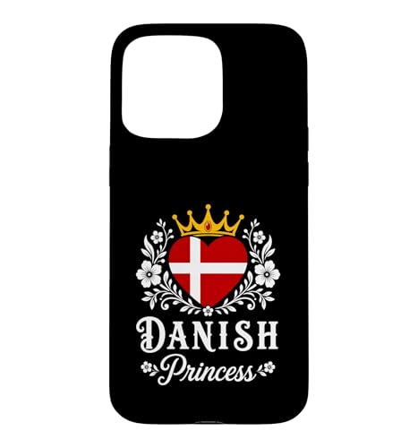 Danish Princess Denmark Flag Proud Danish Girl �X�}�z�P�[�X iPhone 15 Pro Max �p
