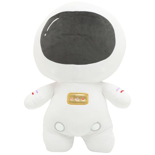 OFFSCH Muñeco de Peluche Astronauta y Tierno Almohada de Abrazos Decorativa 30 CM Relleno Seguro Antialérgico Juguete Espacial Adecuado Regalos Creativos