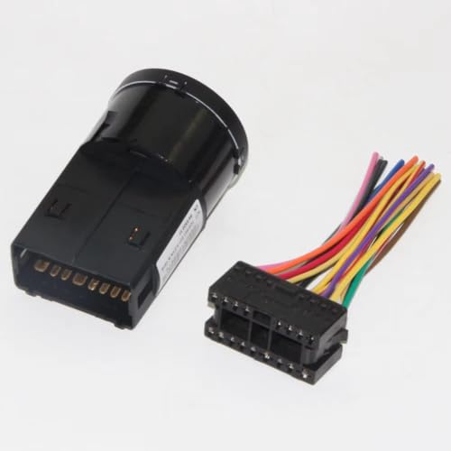 Interruptor luces faros compatible con VW Sharan Beetle Passat mando lámpara coche 3
