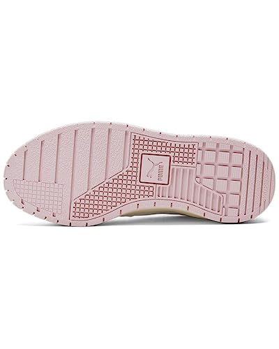 PUMA Womens Cali Dream Logo Lace Up Platform Sneakers Shoes Casual - White4