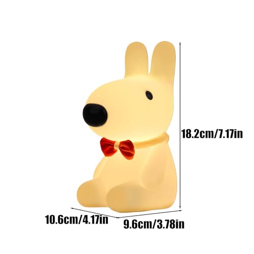 Lámpara de mesa de noche luminosa y ajustable para niños miniatura 2