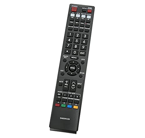 ALLIMITY GA935WJSA sub GA959WJSA Remote Control Replace fit for TV LC-40LE833E LC-46LE833E LC-52LE833E LC-60LE833E LC-70LE838E LC40LE833E LC46LE833E LC52LE833E LC60LE833E LC70LE838E - Image 3
