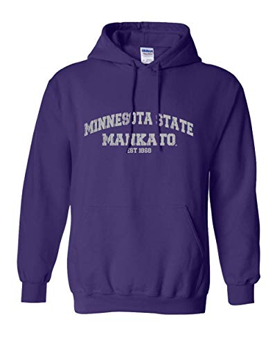 CreateMyTee | Minnesota State Mankato Est 1868 Hooded Sweatshirt |