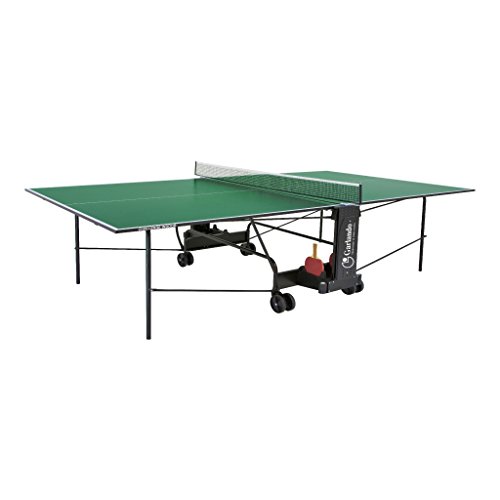 Dimensioni: 140 x 156 x 10 cm GARLANDO CHALLENGE INDOOR VERDE + 4 racchette + 12 palline in omaggio, Garanzia 3 anni uso interno + 4 racchette + 12 palline in Omaggio