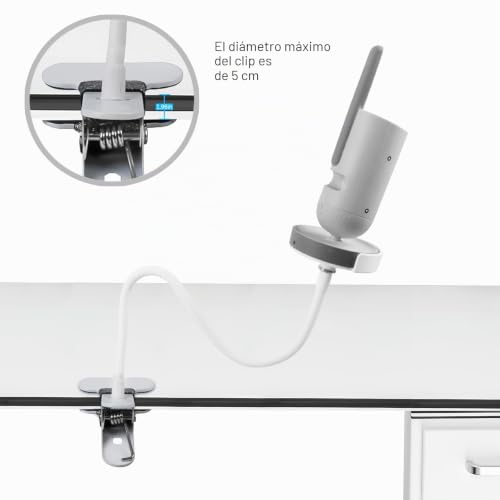 Miniatura 2 de Holaca Soporte Flexible Para Cuna Philips Avent Connected Videophone Scd923 26 Baby Monitor - Kit De Montaje Versátil Para Monitores Philips