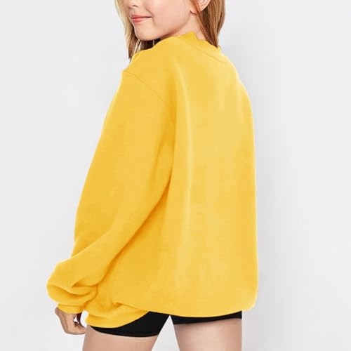 First Grade Sweatshirts for Girls, Kids Oversized Graphic Letter Print Long Sleeve Crewneck Pullover School Shirt Tops3