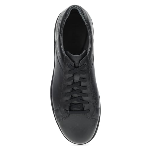 dansko timothy stylish slip-on sneaker for men - supportive and stable footbed for all-day comfort - wipe-clean leathers and slip-resistant rubber outsoles