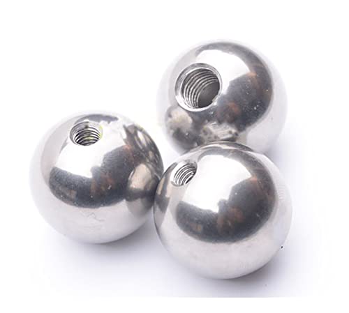 Boules de perçage métriques 50mm 60mm inox trou borgne fileté femelle