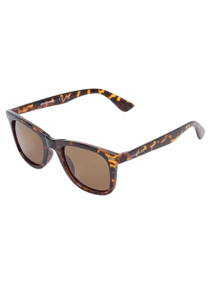 Image of Skechers - Brown Wayfarer Square Acetate Polarized Sunglasses For Men - Se8097 51 52H S
