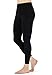 Produktbild FALARY Leggings Damen Lang Knöchellang Blickdichte Leggins Yoga Tights Viele Größen Schwarz 5XL