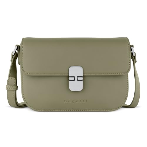 Sac à bandoulière femme bugatti Nela, petit sac box rigide tendance en simili cuir