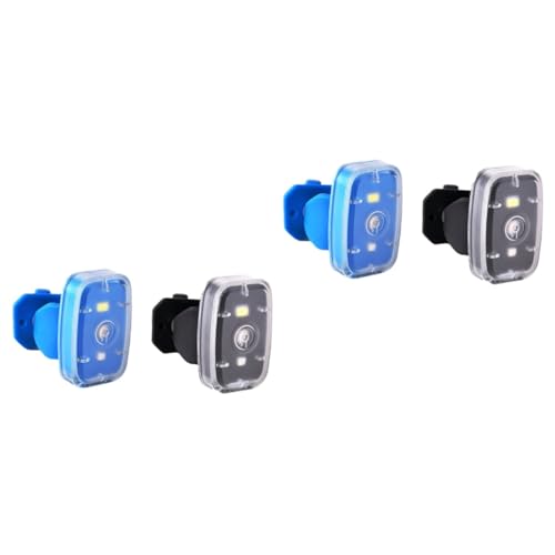 KESYOO 4pcs USB Rechargeable for Outdoor Activities Clip Running Hiking Camping Dog Walking Versatile Night Running Gear Convenient Charging