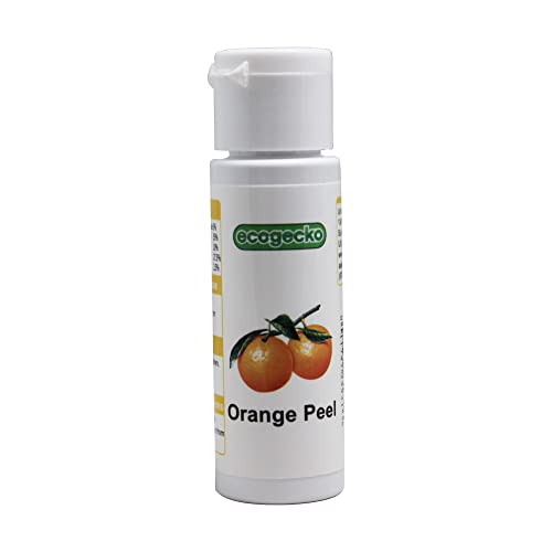 Ecogecko Fragrant Aroma Oil to use with EcoGecko Air Revitalizers and Aroma Oil Diffusers, 30ML, 12 Scents available, 30ML, Orange Peel