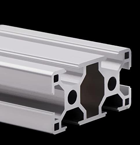 TEN-HIGH 3060 Aluminum Extrusion Profile 23.62inch / 600mm European Standard for 3D Printer and CNC DIY (Quantity: 4pcs, Thickness: 2mm)