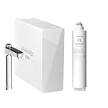 Waterdrop X12 Reverse Osmosis System with WD-F2 Replacement Filter, 1200G Fast Flow Reverse Osmosis Water Filter, 11-Stage Filtration Tankless RO System, Bundle