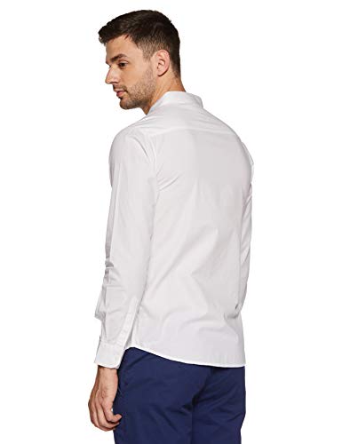 Image of Spykar Men's Solid Slim Fit Shirt