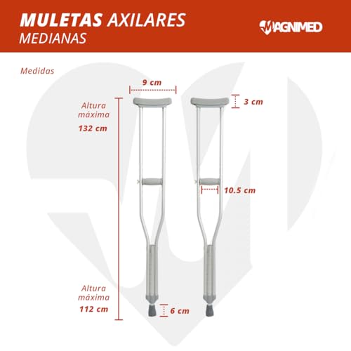 Encuentra reviews de Muletas ortopedia Top cinco. 21 Imagen adicional