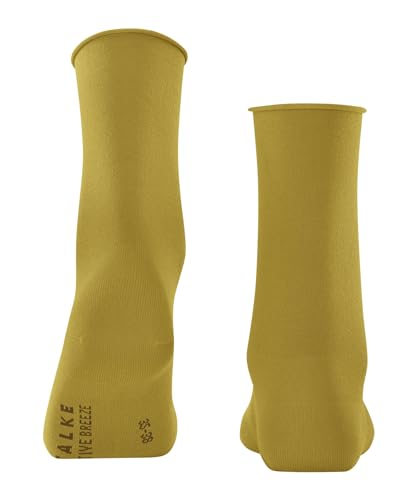 Image of FALKE Women's Active Breeze Socks, Breathable, Cooling Effect, Lyocell, Crew Length, Sweat Wicking, Coolmax Clothing, 1 Pair
