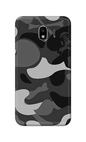 Image of Printed Hard Back Cover Case for Samsung Galaxy J4 Back Cover (Army Pattern) -1302