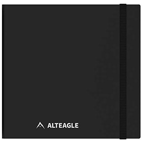 Alteagle 12 Pocket Trading Card Binder, Holds 672 Cards Side Loading Pocket Album for TCG Cover
