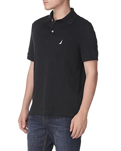 Nautica Men's Classic Fit Short Sleeve Solid Soft Cotton Polo Shirt2