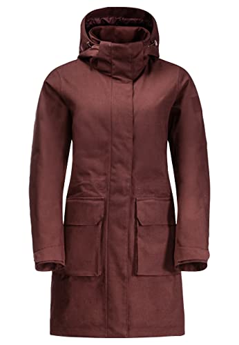 Jack Wolfskin Fierce Wind Parka Cordovan Red XL
