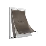 PetSafe Extreme Weather Dog and Cat Door - Aluminum Frame Pet Door - X-Large