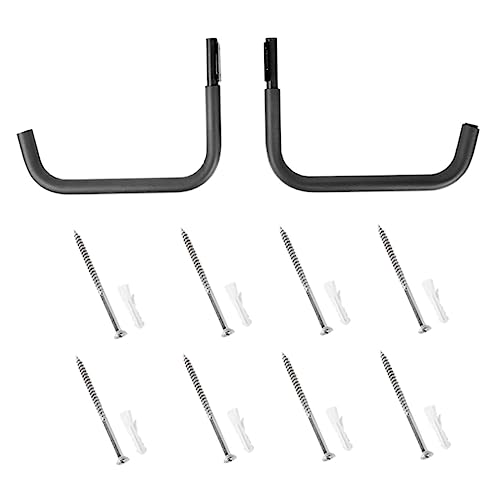 Gogogmee 1set Wall-Mounted Kayak Storage Rack Holders for Home Indoor Use Easy Installation Space-Saving Design for Canoe and Organization