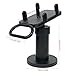 Cash Register POS Machine Stand, 180 Degree-Swivel and Adjustable Tilt Stand, Credit Card POS Terminals Machine Holder Rack, Countertop Payment Card Display Rack