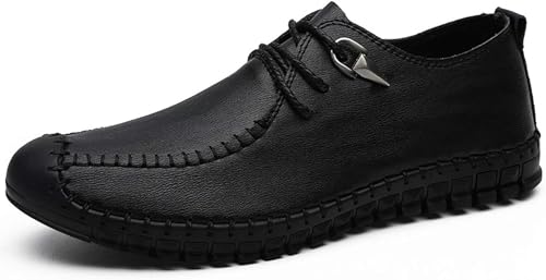 Casual Soft Flat Walking Boat Men's Sliding Sleeve Driving Shoes3