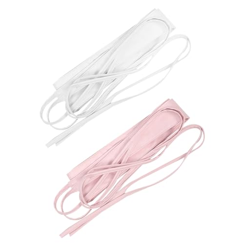 PartyKindom 2Pcs Faux Leather Waist Sash Belts for Women Elegant Dress Bands for Weddings Special Occasions for All Waist Measurements