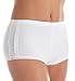 Maidenform Women's Classics Cotton Boyshort, White, Medium/6